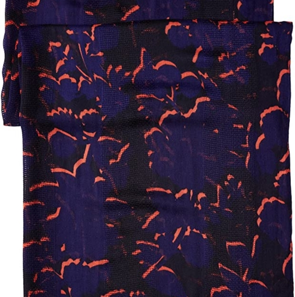 Vera Bradley printed basket weave scarf, blue - Picture 3 of 6